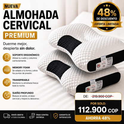 Almohada Ergonómica Cervical Premium